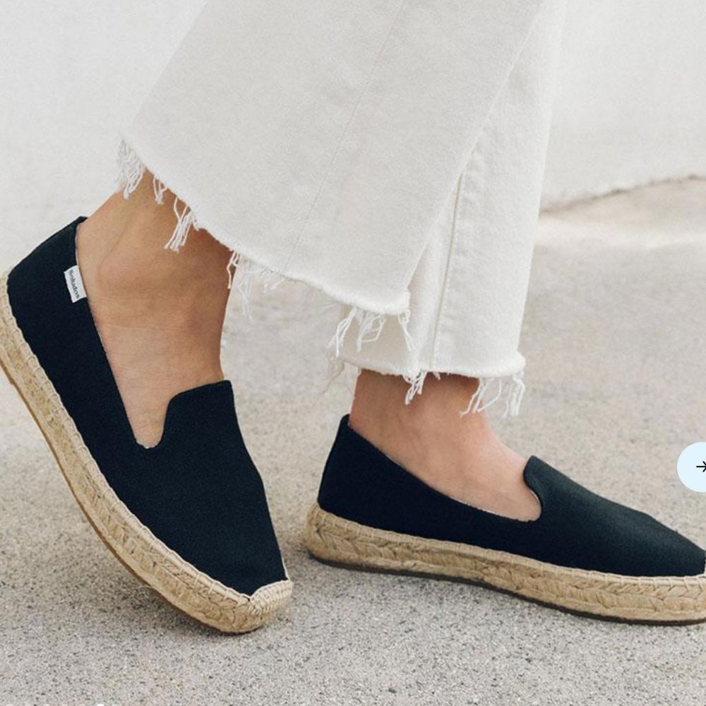 Last day to buy! Soludos Canvas Platform Slipper